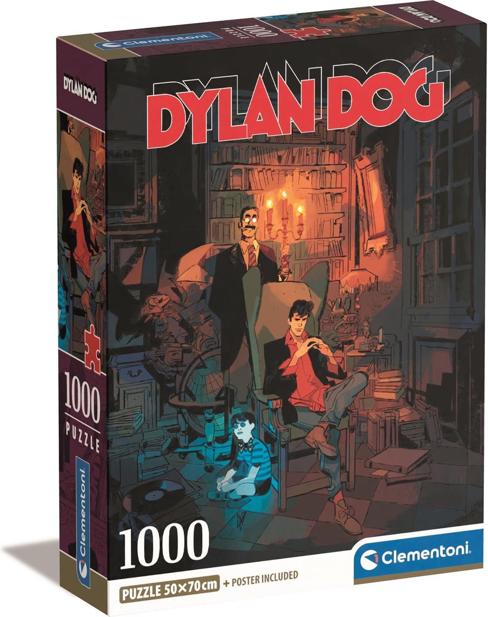 Clementoni - puzzle - 1000 pièces - Dylan Dog - puzzle pour adultes