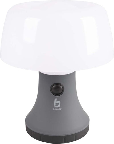 Bo-camp - lampe de table avec abat-jour - sirius - LED haute puissance - 70 lumen - gris