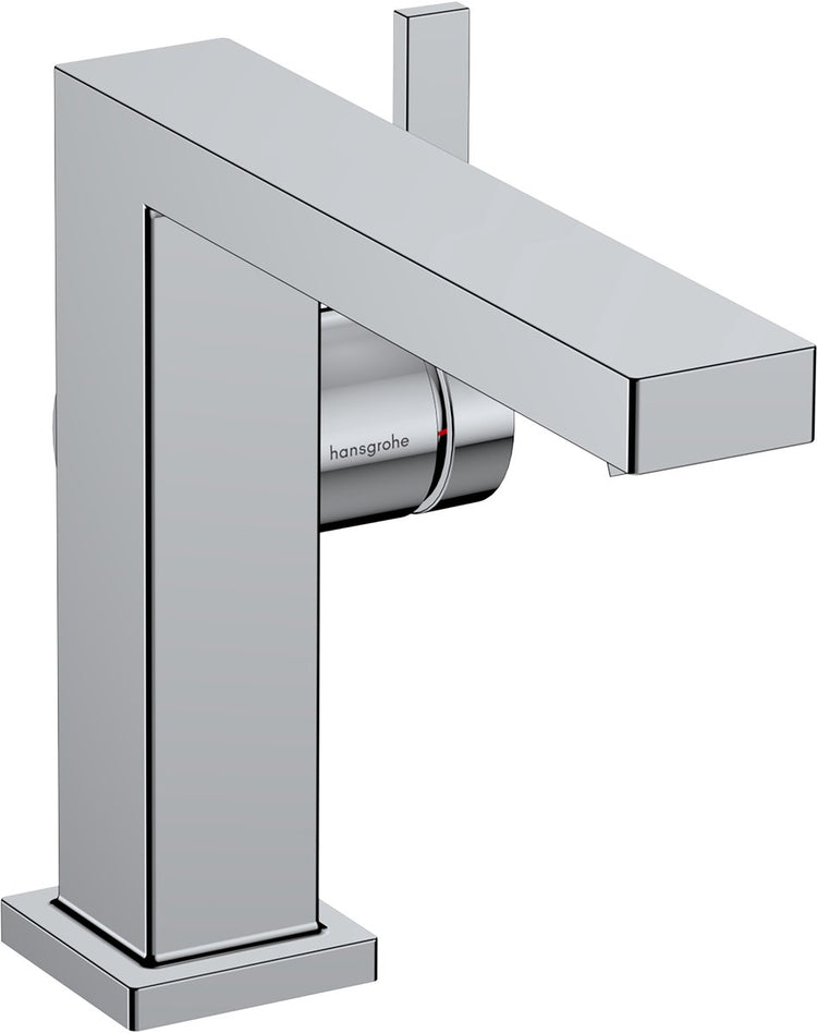 Hansgrohe tecturis e - robinet de lavabo - commande à levier unique - démarrage à froid, économie d'énergie - sans vidage - taille 110 mm - chrome