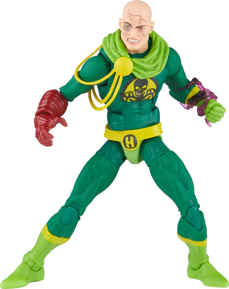 Marvel hasbro the avengers figurine baron von striker 15 cm légendes puff adder baf multicolore