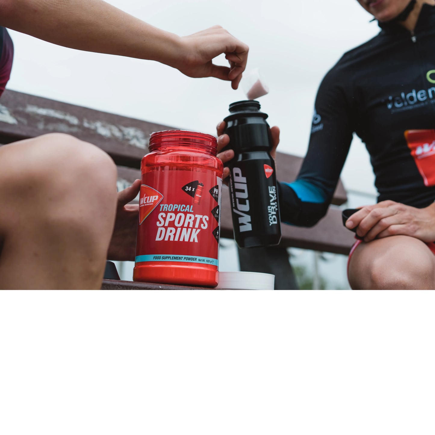 Wcup - boisson sportive tropicale 1020 grammes