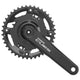 Shimano Crankset 2 x 9 10 11 Speed ​​Cues FC-U4000 avec 175 mm Crankarm 40-26 Tands