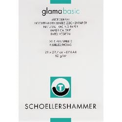 Bloc à dessin schoellershammer glama basic 864 50 feuilles