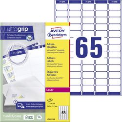 Étiquettes recyclées lr7651-100 38,1x21,1mm