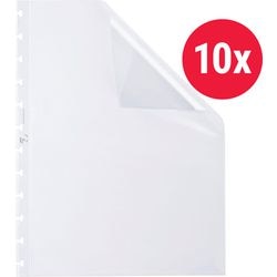 Sacs de présentation oxford vario-zipp transparent a4 10 pièces