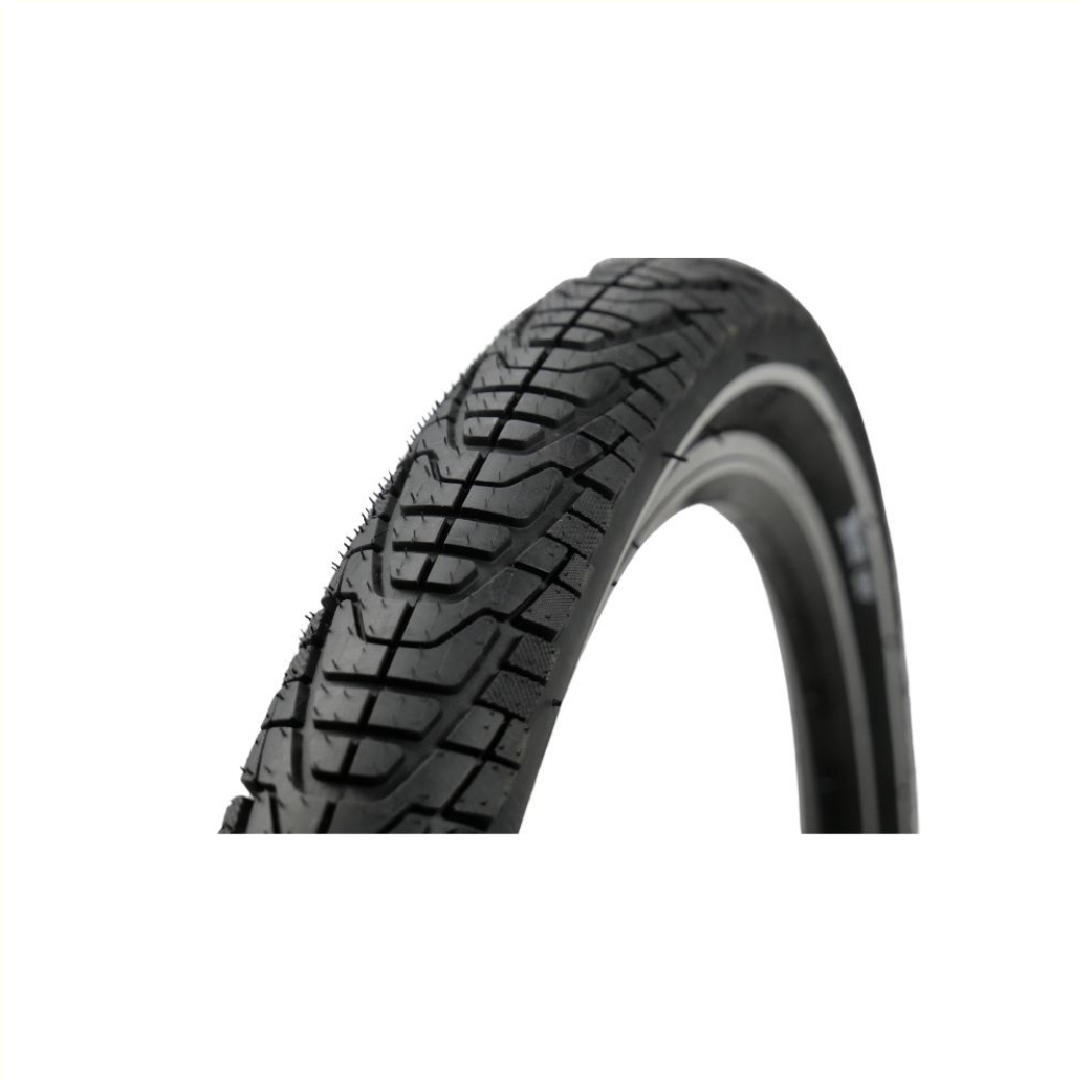 BuitenBandBeyond BY-122 Couleur: noir avec réflexion Taille: 28x2.0 Etro 50-622