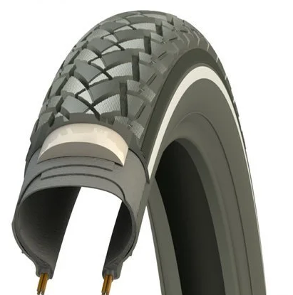 Ruban extérieur 3M au-delà de la couleur BY-101 (3 mm anti-légers) Couleur: noir avec réflexion Taille: 28x1,75 Etro 47-622