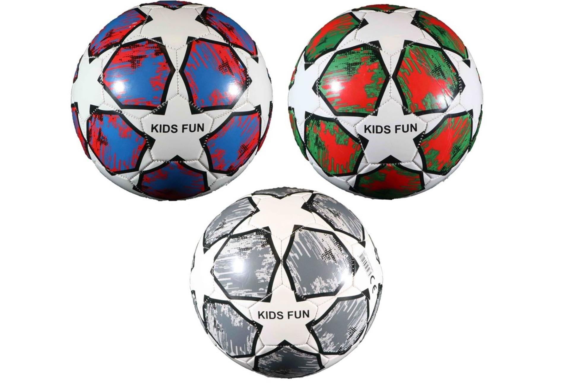 Ballon de football avec étoile taille 5 ø23cm