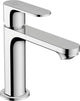 Hansgrohe rebris s - mitigeur de lavabo - commande à levier unique - démarrage à froid à économie d'énergie - avec vidage - taille 110 mm - chrome