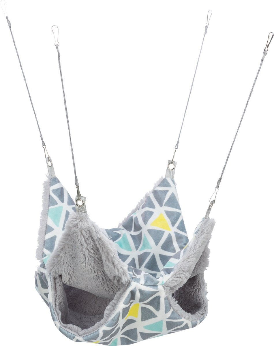 Trixie Hammock Sunny avec 2 étages pour les grands hamsters en peluche