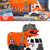 Camion à ordures avec un son léger