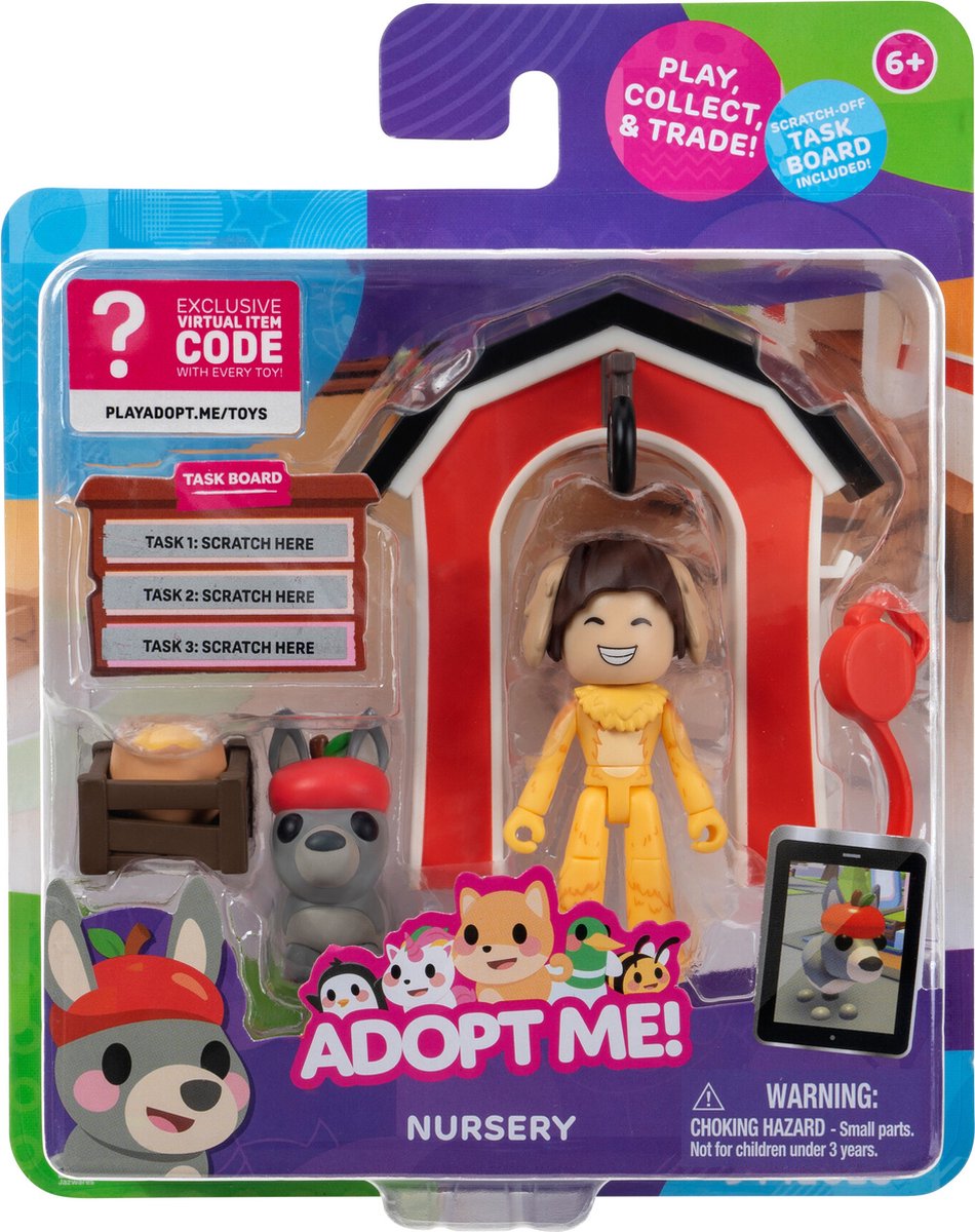 Adoptez-moi ! chambre d'enfant pour animaux de compagnie, pack de 2
