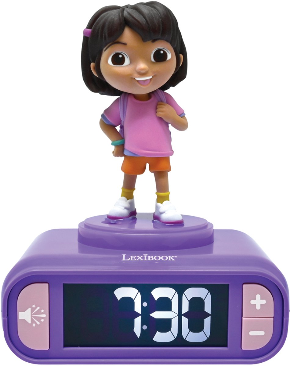 Lexibook dora réveil veilleuse avec sons