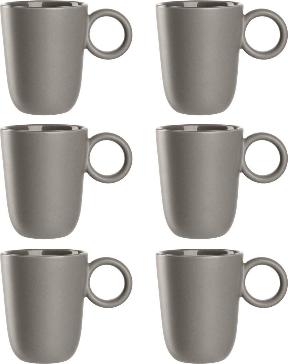 Tasse Leonardo Roma 400ml taupe - set 6