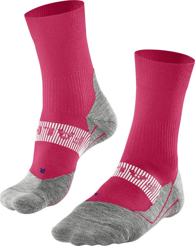 Falke ru4 cool chaussettes de course en matériau fonctionnel anti-ampoules femme rouge - taille 35-36