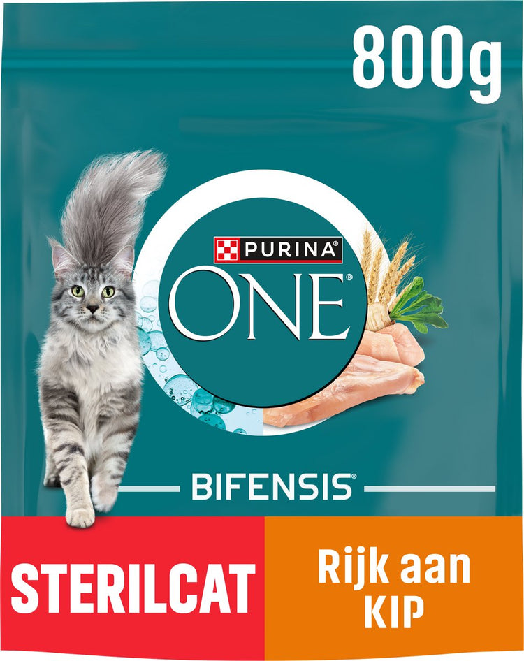 Purina one sterilcat - nourriture pour chat - poulet - 4 x 800 g