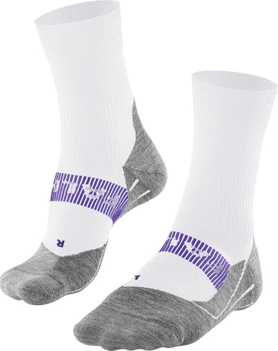 Falke ru4 cool chaussettes de course en matériau fonctionnel anti-ampoules femme blanc - taille 35-36