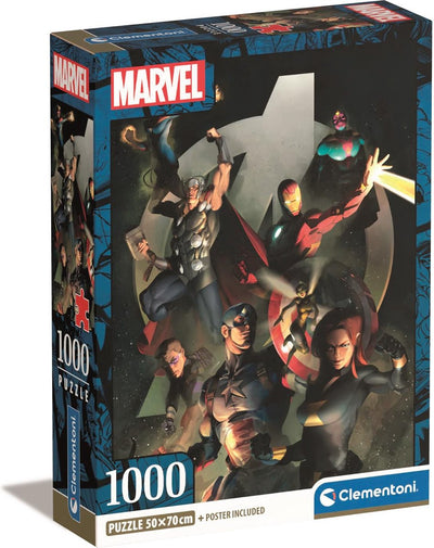 Clementoni - puzzle - marvel avengers - 100 pièces - à partir de 14 ans