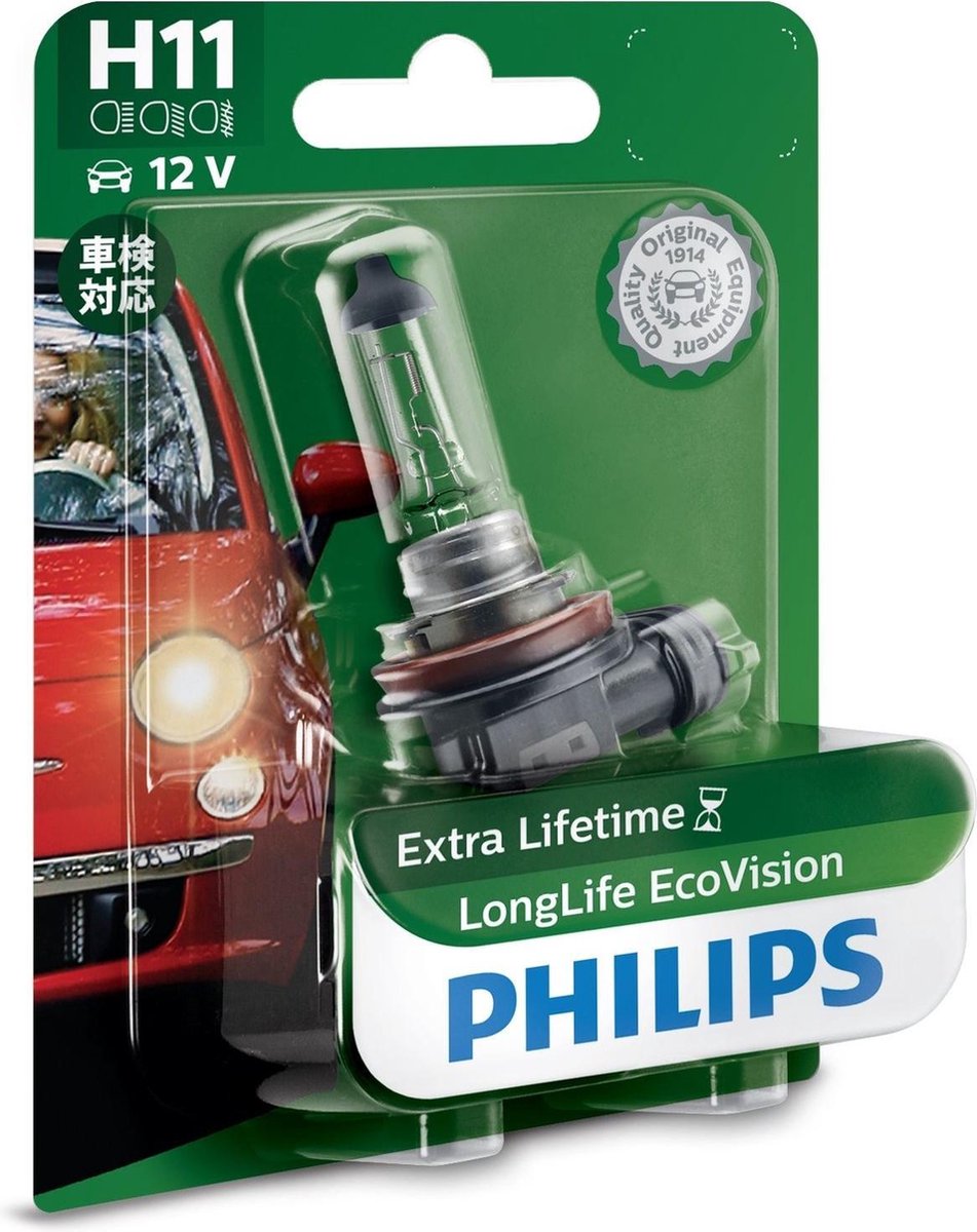 Ampoule Philips Longlife Ecovision H11