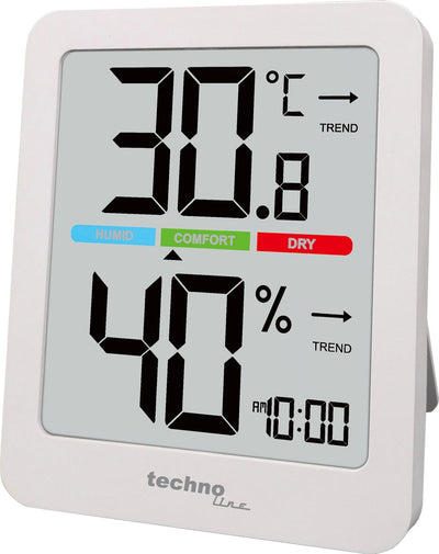 Thermomètre Technoline - ws 9456 - 81x98x15mm - blanc - tl-ws9456