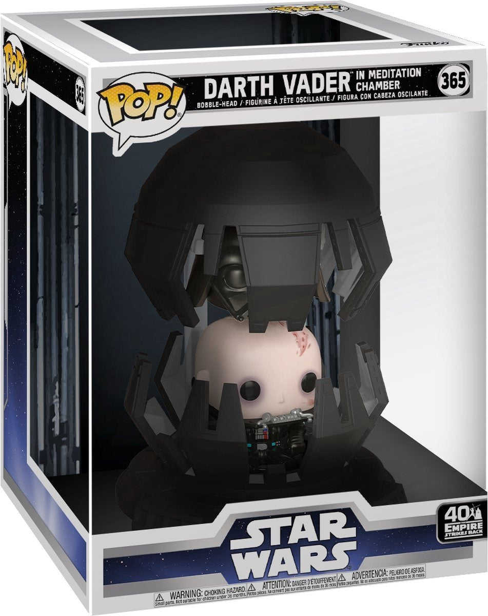 Funko pop deluxe : star wars - dark vador dans la chambre de méditation pop #365