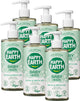 Gel de bain lavant Happy Earth Bundle pour bébé et enfant - 100 % naturel - sans microplastique - 0 % sls sles - soins pour bébé - sans savon - convient aux nouveau-nés - 6 x 300 ml - pack économique