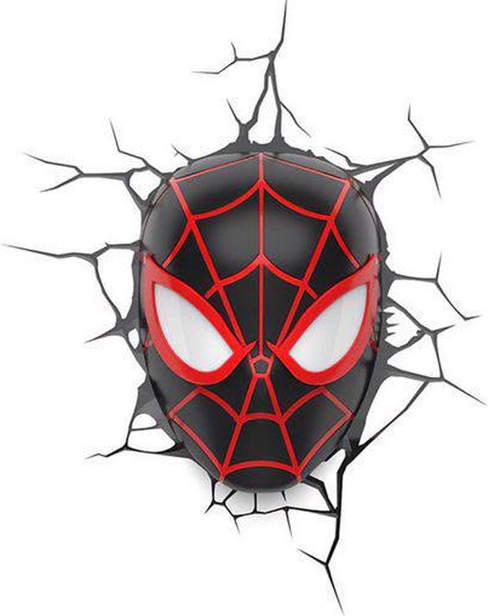 Divers Marvel: Spider-Man Miles Morales Mask 3D Wall Li