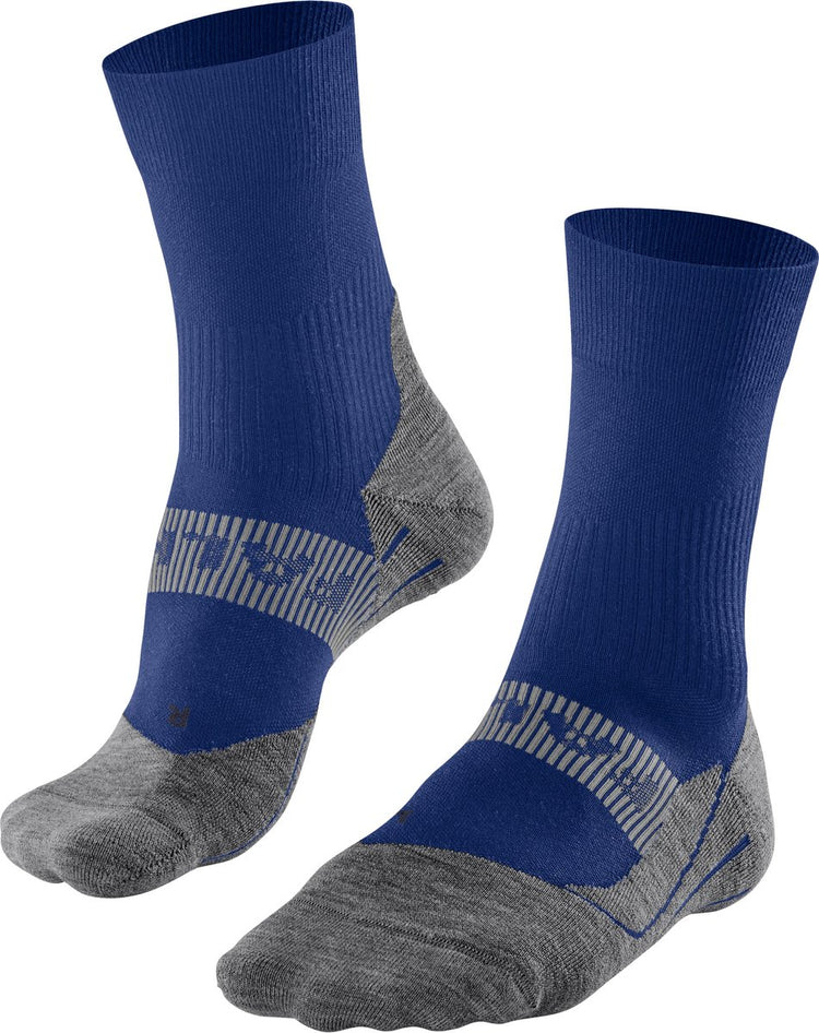 Falke ru4 cool chaussettes de course en matériau fonctionnel anti-ampoules hommes bleu - taille 39-41