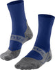Falke ru4 cool chaussettes de course en matériau fonctionnel anti-ampoules hommes bleu - taille 39-41