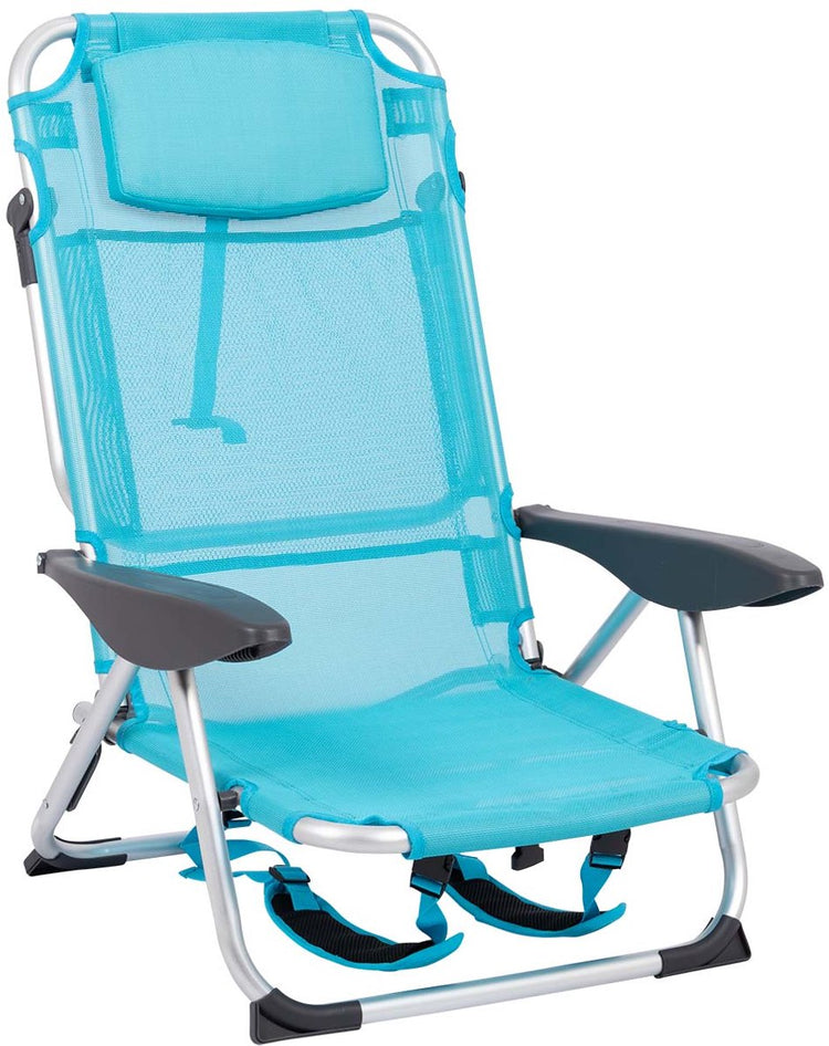 Bo-camp - chaise de plage - amalfi - bleu