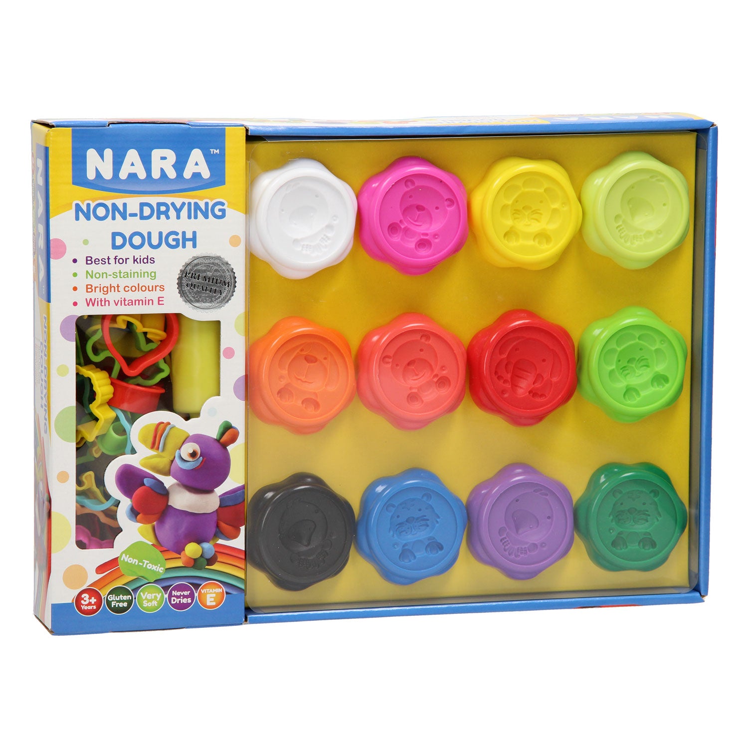 Ensemble d'argile complet avec accessoires, 40dlg