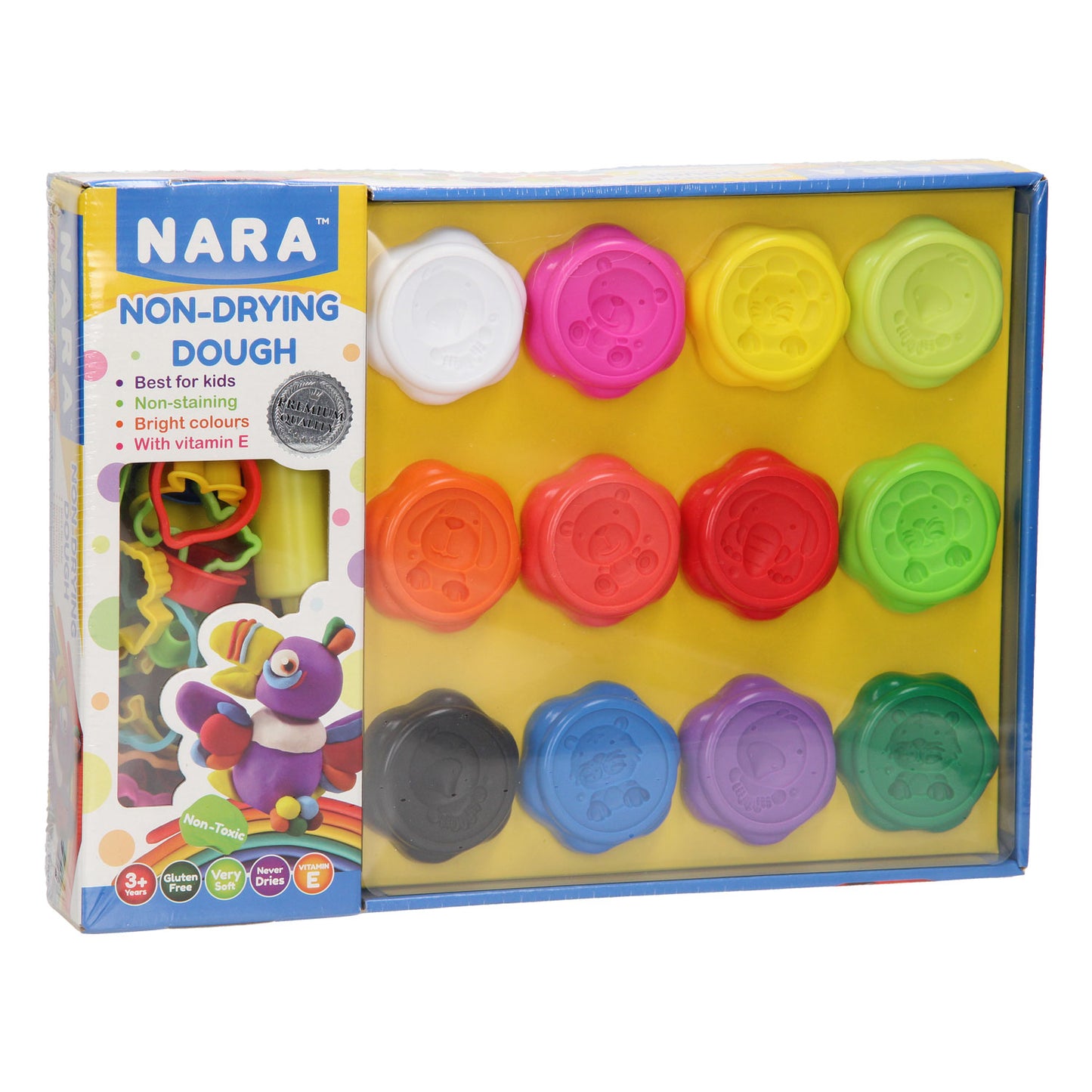 Ensemble d'argile complet avec accessoires, 40dlg