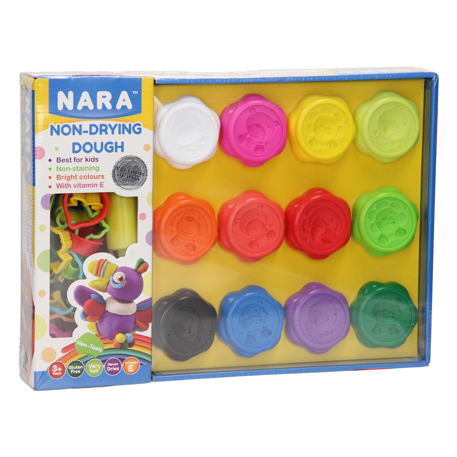 Ensemble d'argile complet avec accessoires, 40dlg