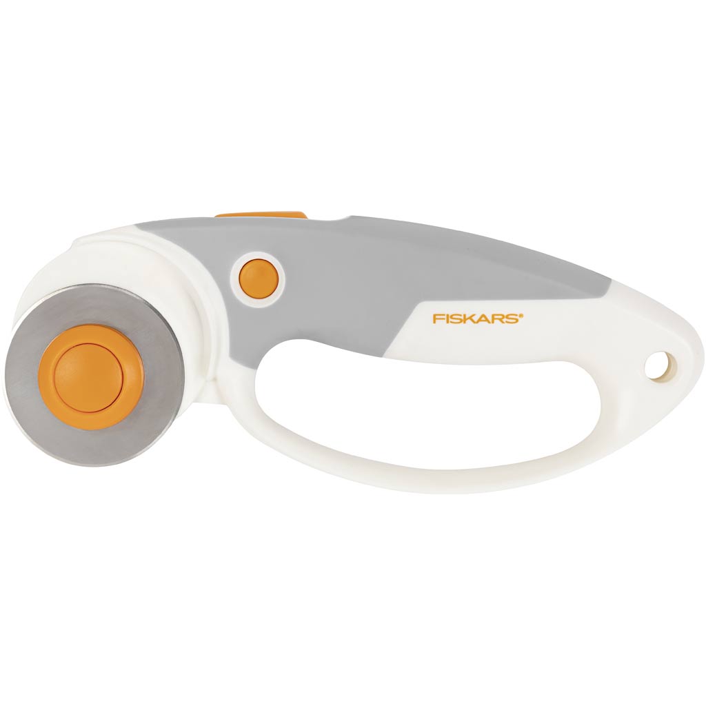 Couteau rotatif Fiskars, droitier-gaucher, 1 pièce