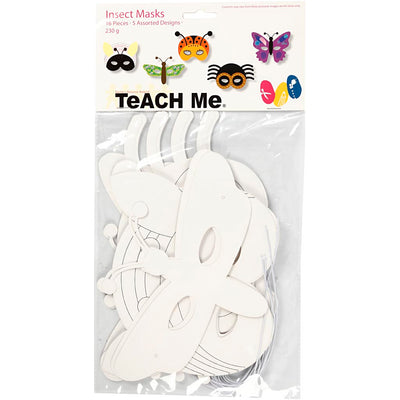 Cardboard des masques d'insectes, 16e.