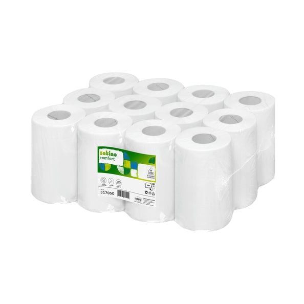 Rouleau de nettoyage Satino cf1 mini 1 pli (12x 120m)