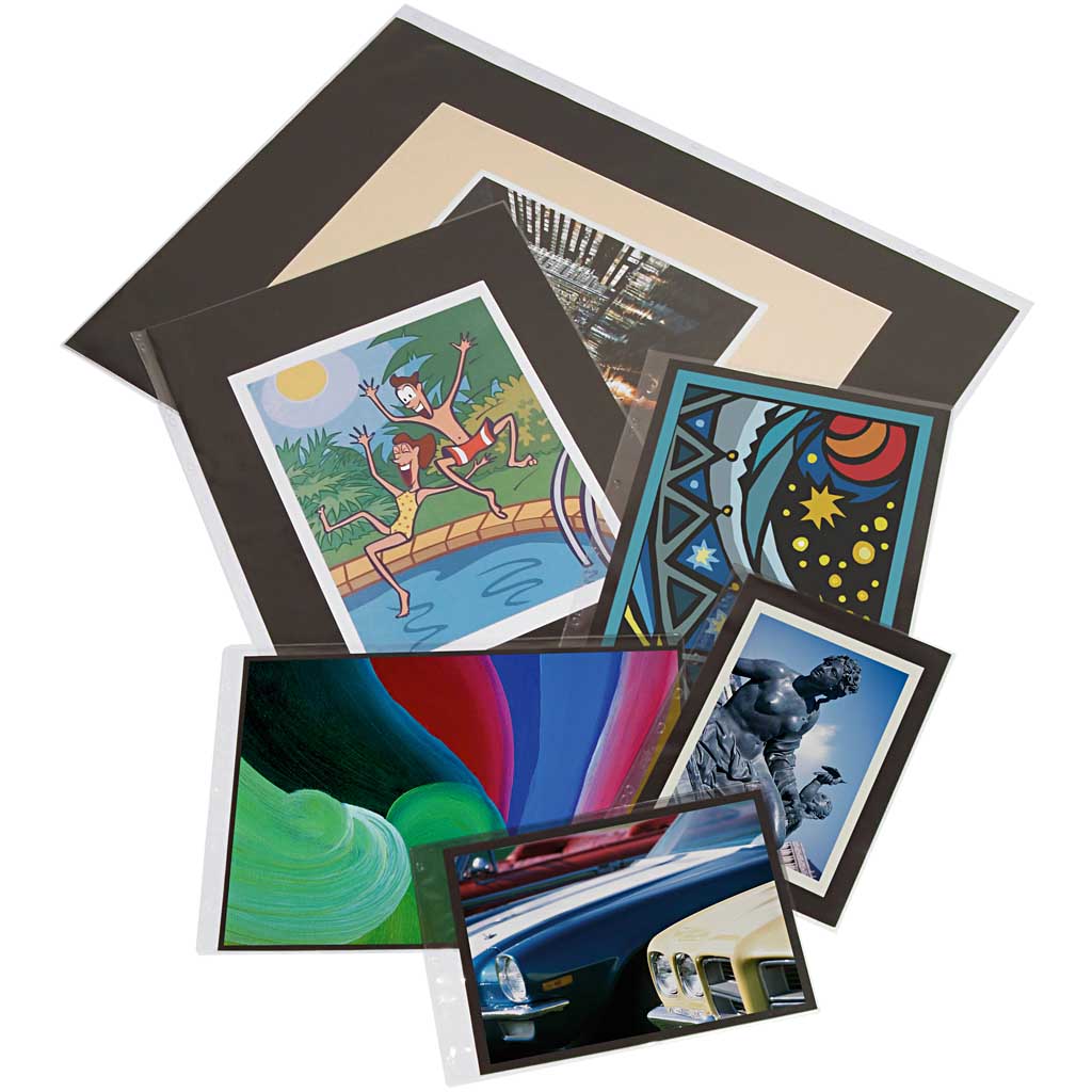 Dossiers d'affichage, A1, AFM 60x84 cm, 5 pièces 1 boîte