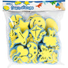 Creativ Company Foam Stamps, H: 6-8 cm, b: 6-8 cm, 24 pièces 1 boîte