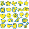 Creativ Company Foam Stamps, H: 6-8 cm, b: 6-8 cm, 24 pièces 1 boîte