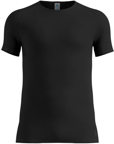 Odlo chemise de base active légère avec col rond et manches courtes - homme - noir - s