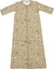 Meyco bébé animaux de la forêt gigoteuse bébé avec manches zippées - sable - 110 cm - 2,5 tog