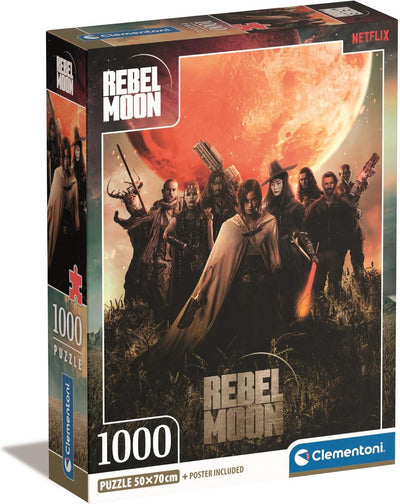 Clementoni - puzzle - 1000 pièces - netflix rebel moon - puzzle pour adultes