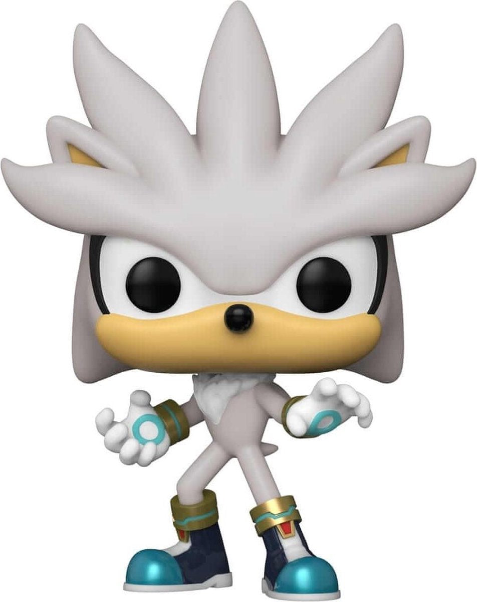 Funko-pop ! - jeux : sonic 30th- silver the hedgehog (51965)