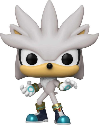 Funko-pop ! - jeux : sonic 30th- silver the hedgehog (51965)