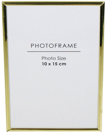 Cadre photo collection Hd fer or 10x15cm