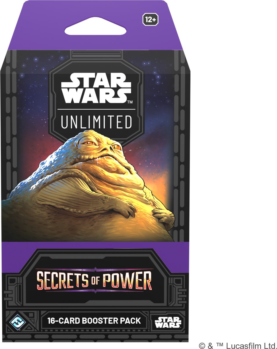 Jeux de vol fantastiques Star Wars Unlimited - Secrets du pouvoir - Booster à manches