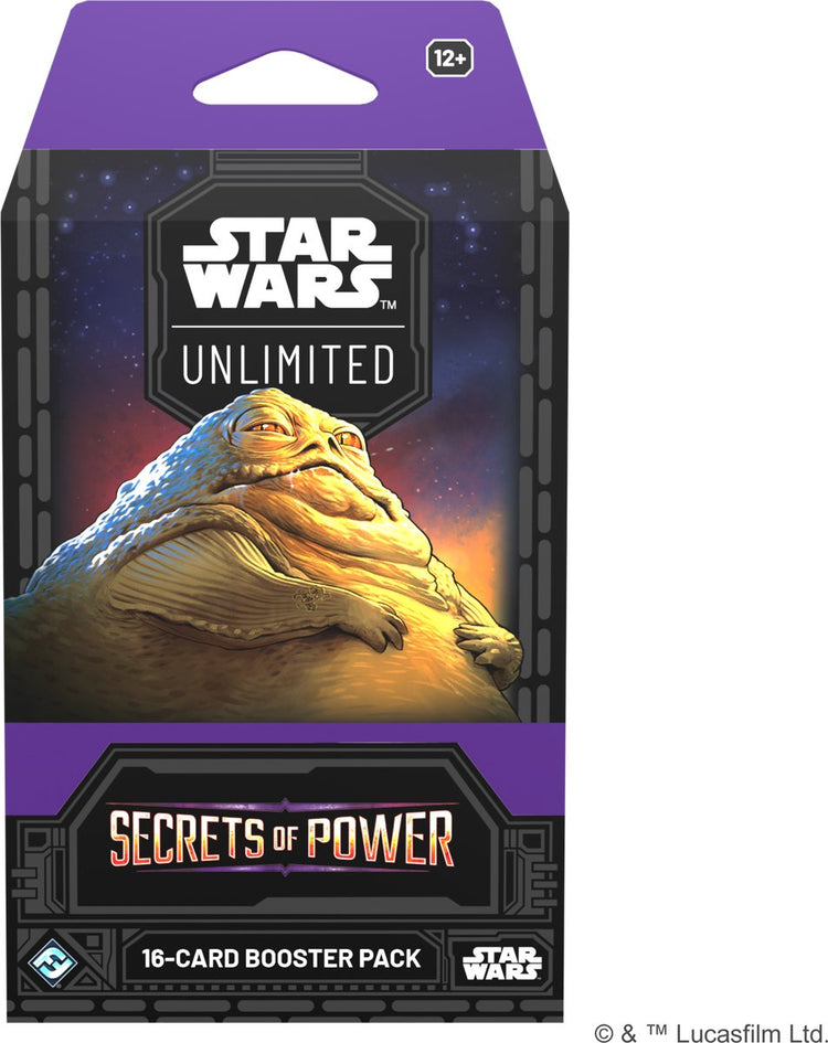 Jeux de vol fantastiques Star Wars Unlimited - Secrets du pouvoir - Booster à manches