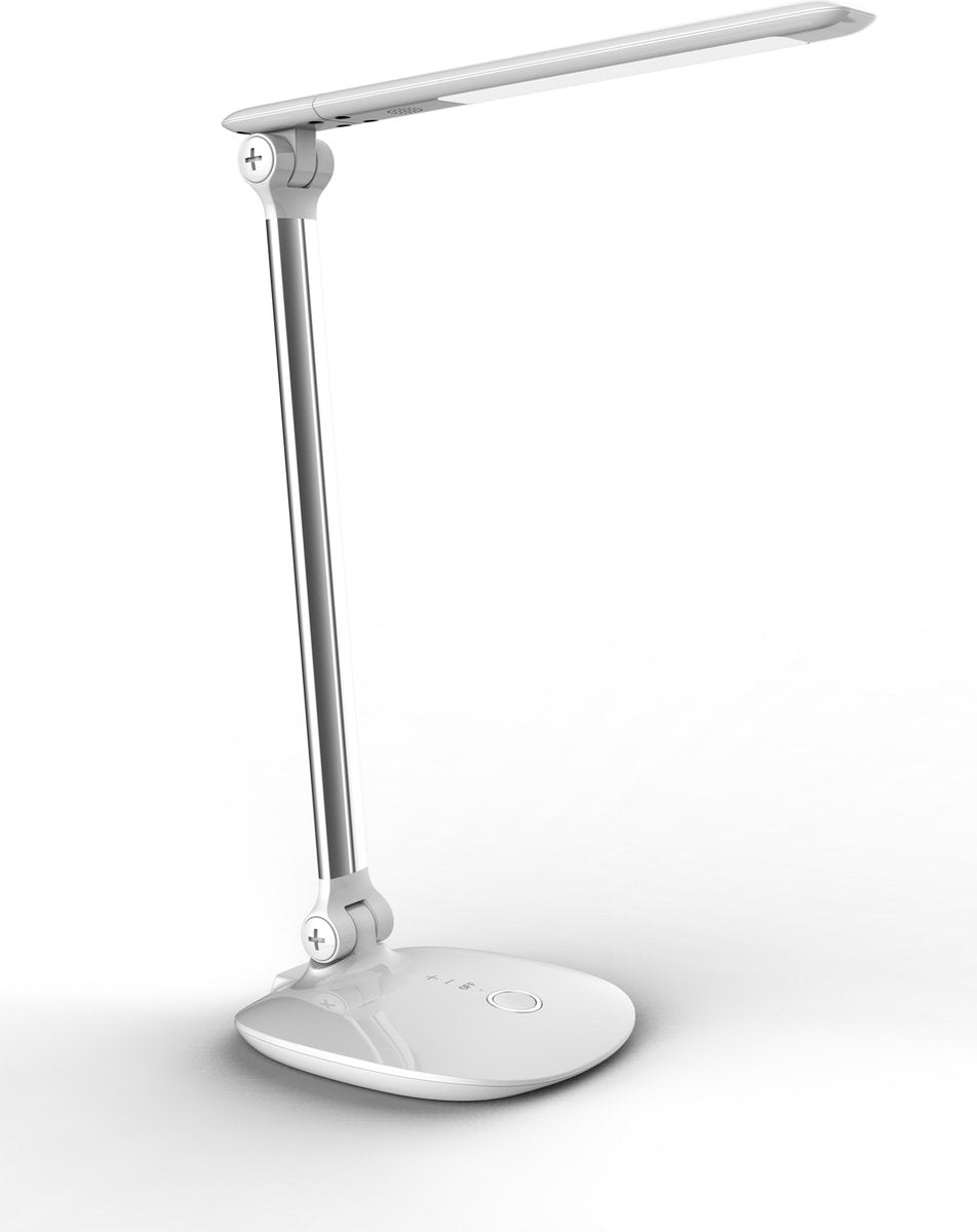 Platinet PDlks065W lampe de bureau LED design moderne - 6W - argent