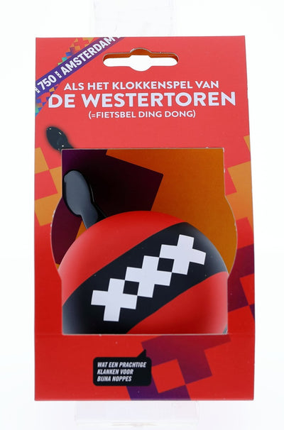 NON-TRAFFIC AMSTERDAM 750 BICYL BELL CHIMES DU WORDERTOREN