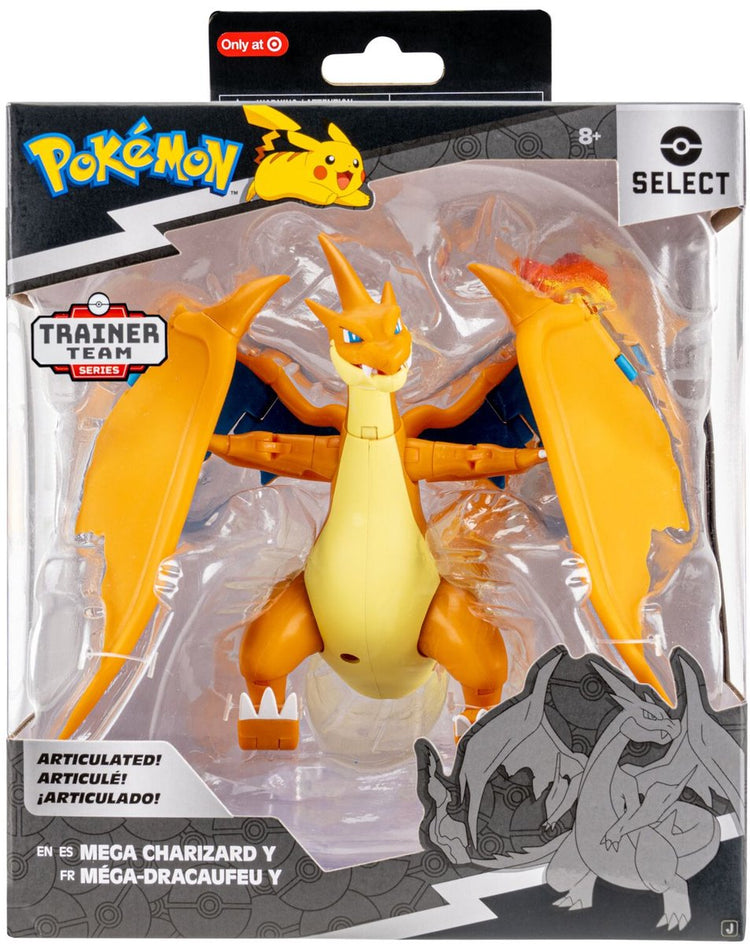 Pokémon Jazwares - 15cm - figurine super articulée - méga charizard y